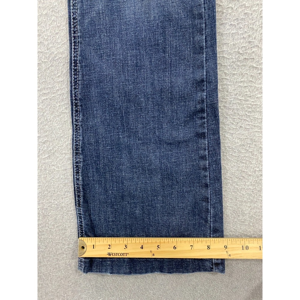Ariat Denim High Rise Slim Trousers Women's 25R (24x32) Western Bootcut Jeans - Picture 5 of 11
